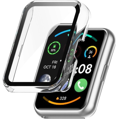 Techsuit Протектор за Huawei Watch Fit 2 + Протектор - Defense360 Pro - Прозрачен