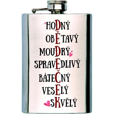 Placatka na alkohol pro dědečka 200 ml