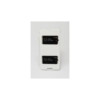 Pouzdro ForCell S-View Sony D6603 Xperia Z3 bílé