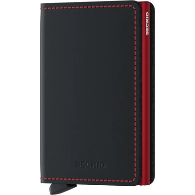 Secrid Slimwallet Matte black/red