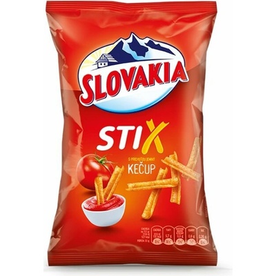 Slovakia Stix s príchuťou jemný kečup 120 g