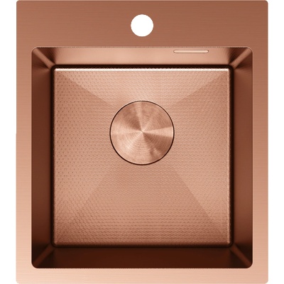 Mexen Solix стоманена мивка с 1 отделение 400 x 450 mm, мед HC - 6401401000-65HC (6401401000-65HC)