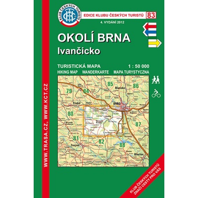 KČT 83: Okolí Brna Ivančicko