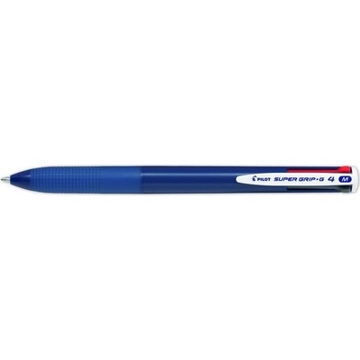 Pilot SuperGrip-G.4, Kuličkové pero, 4barevka - navy modrá