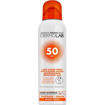 Deborah Dermolab SPF50 opaľovacie mlieko v spreji 150 ml