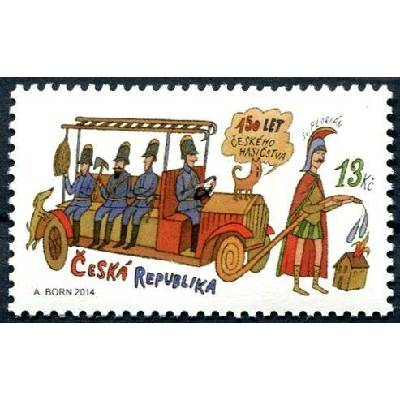 Česká pošta (2014) č. 801 ** - Česká republika - 150 let českého hasičstva
