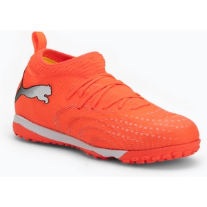 PUMA Футболни обувки PUMA Future 9 Match TT + Mid Jr glowing red/puma white/puma black/puma silver