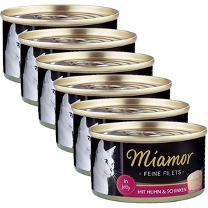 Miamor Консерва Miamor Filet пиле и шунка 6 x 100 г