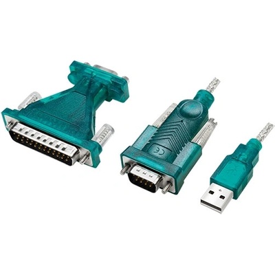 USB to SERIAL DB9M+DB25M convert, Logilink UA0042B (UA0042B)