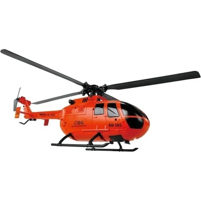 RCobchod RC helikoptéra C186 oranžová RC_323022 RTF 1:10