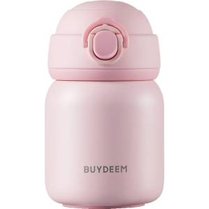 Buydeem Термос бутилка, BUYDEEM, 200 мл, цвят Pale Dogwoo (TAN200-PD)