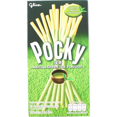 Wheat Pocky Matcha Green Tea GLICO 33гр