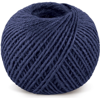 Bellatex Jutový motouz, špagát MODRÝ 2524/560, 200g, průměr 1,75mm, návin 130m