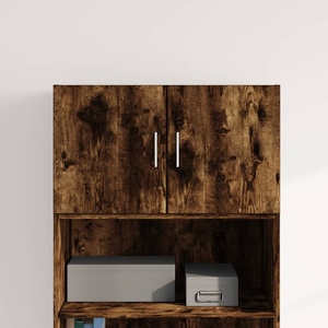 vidaXL Стенен шкаф, опушен дъб, 70x42, 5x40 см, инженерно дърво (846121)
