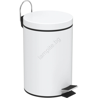 SAPHO - Кошче за отпадъци SIMPLE LINE 3 л мат бяло (SH0223)