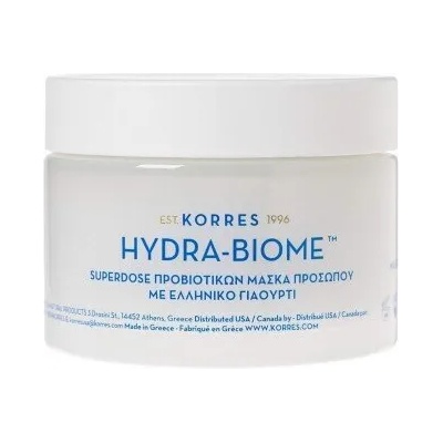 KORRES Пухкава мултифункционална маска за лице, Korres Hydra Biome Probiotic Superdose , 100ml
