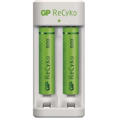 GP Eco E211 + 2x AAA ReCyko 800 B51211
