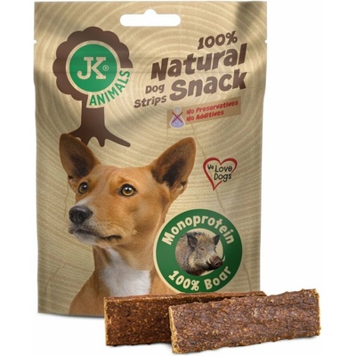 JK ANIMALS 100% Natural Snack Monoproteín Boar 100 g
