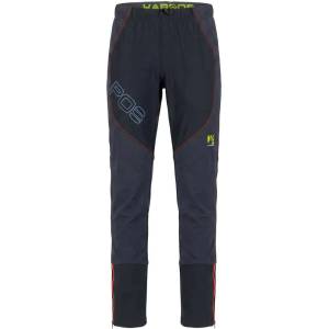 Karpos Мъжки панталон за бягане Karpos Alagna 2.0 Tights Running trousers - Black / Castor / Dark Citron - размер M (027-1137-0112)
