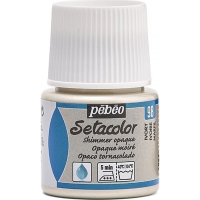 Pébéo Setacolor farba na látky 98 ivory 45 ml