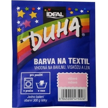 Duha farba na textil číslo 02 ružova 15 g