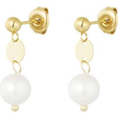 ORNAMENTI Pozlacené náušnice Nicole gold OOR800155