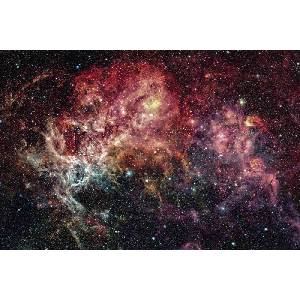 DIMEX ART Флизелинов фототапет абстрактна галактика 375 x 250 см
