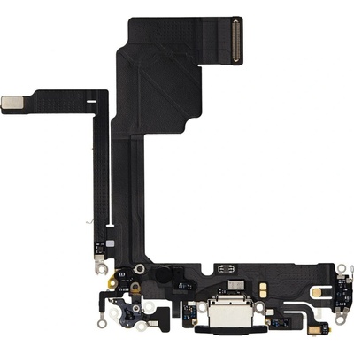 Flex iPhone 15 PRO nabíjecí konektor black