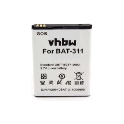 VHBW Батерия за Acer Liquid Z200 / Z220 / M220, 1400 mAh (800108195)