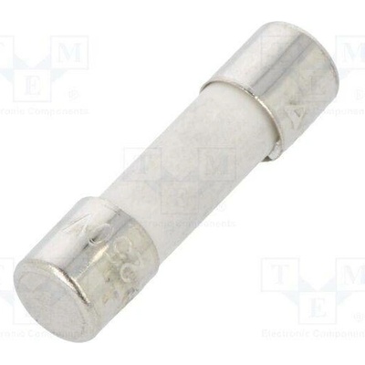 CONQUER ELECTRONIC UDA 25A 250V Pojistka: tavná; keramická,kulatý; 25A; 250VAC; zpožděná; 5x20mm