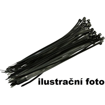 Stahovací pásky 500x8,8 černé / 100ks