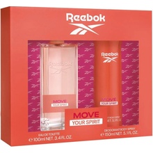 Reebok Move Your Spirit for woman EDT 100ml + sprej 150 ml