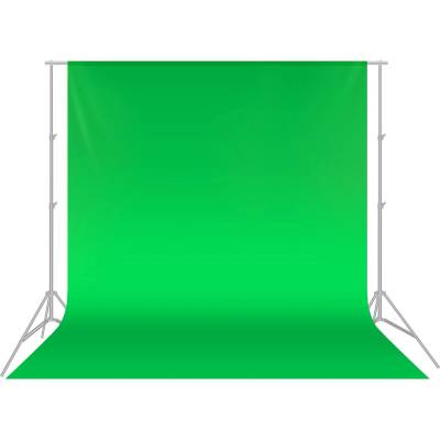 NEEWER 3 x 3.6M PRO Photo Studio Premium Polyester Foldable Backdrop Background for Photography, Video and TV (Background ONLY) - GREEN - 10083670@@##2