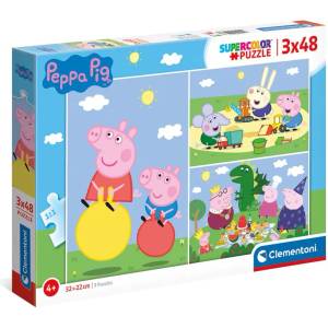  Пъзел Peppa Pig CLEMENTONI 3x48ч