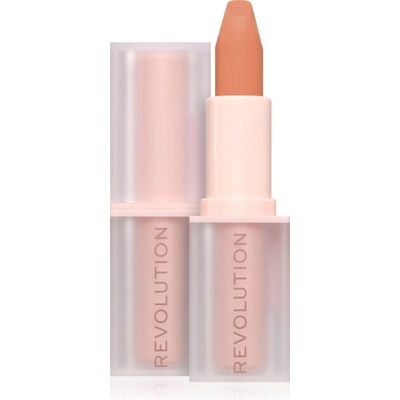 Revolution Beauty Lip Allure Soft Satin Lipstick Кремообразно червило със сатенено покритие цвят Lover Nude 3.2 гр