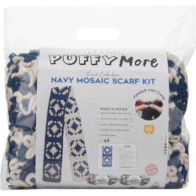 alize 722 Navy Mosaic Плетива прежда (722)