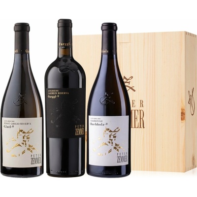 Peter Zemmer Dárkový set Single Vineyards 3 x 0,75 l (kazeta)