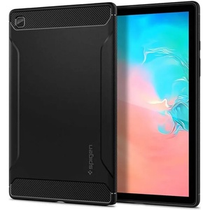 Spigen Противоударен Калъф за Samsung Tab A7 10.4 2020, Spigen Rugged Armor Case, Черен (ACS01562)