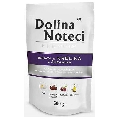 Dolina Noteci Долина Нотеци Премиум Заек с червени боровинки 500 г