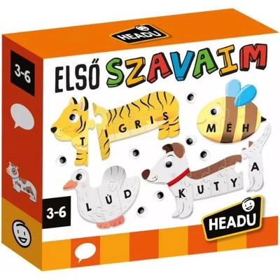 Headu Headu: Първите ми думи - игра за съвпадение на думи - унгарски език (HU56826)