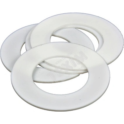 TEXIM Těsnící kroužek PTFE teflon Rozměry: DN15/6 (pr.44x22mm), Tloušťka materiálu: 2mm – Zbozi.Blesk.cz