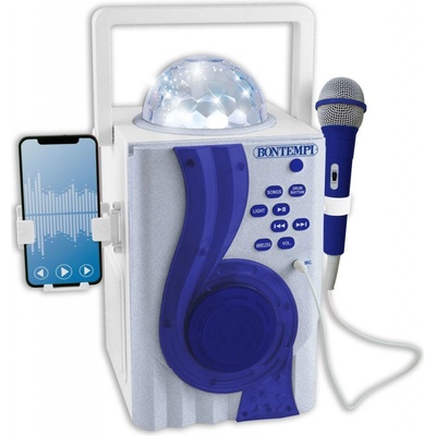 Karaoke boom box s disco světelnými efekty