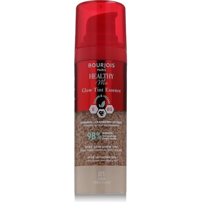 Makeup Bourjois Paris Healthy Mix Clean & Vegan Glow Tint Essence 01 Fair 30 ml