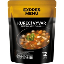 Expres Menu Kurací vývar s mäsom a zeleninou 600 g