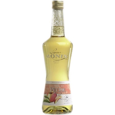 Monin La Liqueur Peach 18% 0,7 l (holá láhev)
