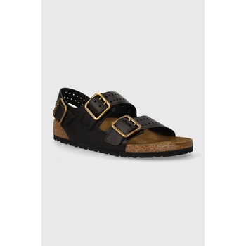 Birkenstock Кожени сандали Birkenstock Milano Bold Gap в черно 1023622 (1023622)