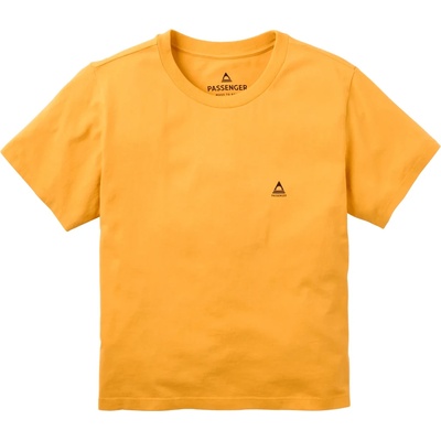 Passenger Дамска тениска Passenger Women's Classic Recycled Cotton T-Shirt - Spruce Yellow - размер XL (916-4416-0315)