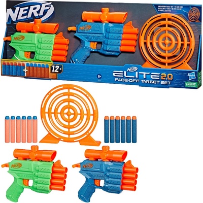 Dětská pistole s náboji Nerf Elite 2.0 F8273 2 ks.