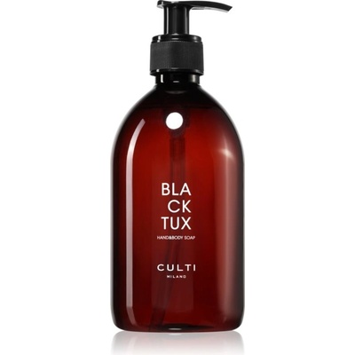 Culti Milano Hand & Body penové mydlo Black Tux 500 ml