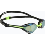 TYR Очила за плуване TYR Tracer-X Elite Racing Mirrored black/lime